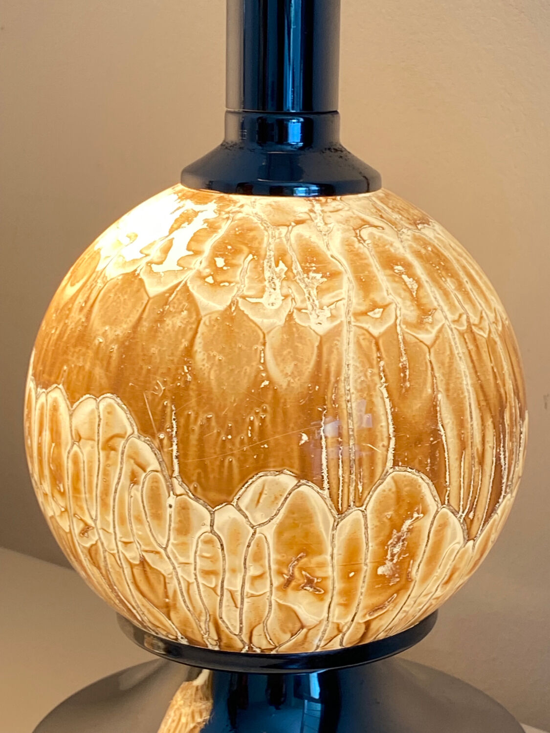 Vintage bedside lamps