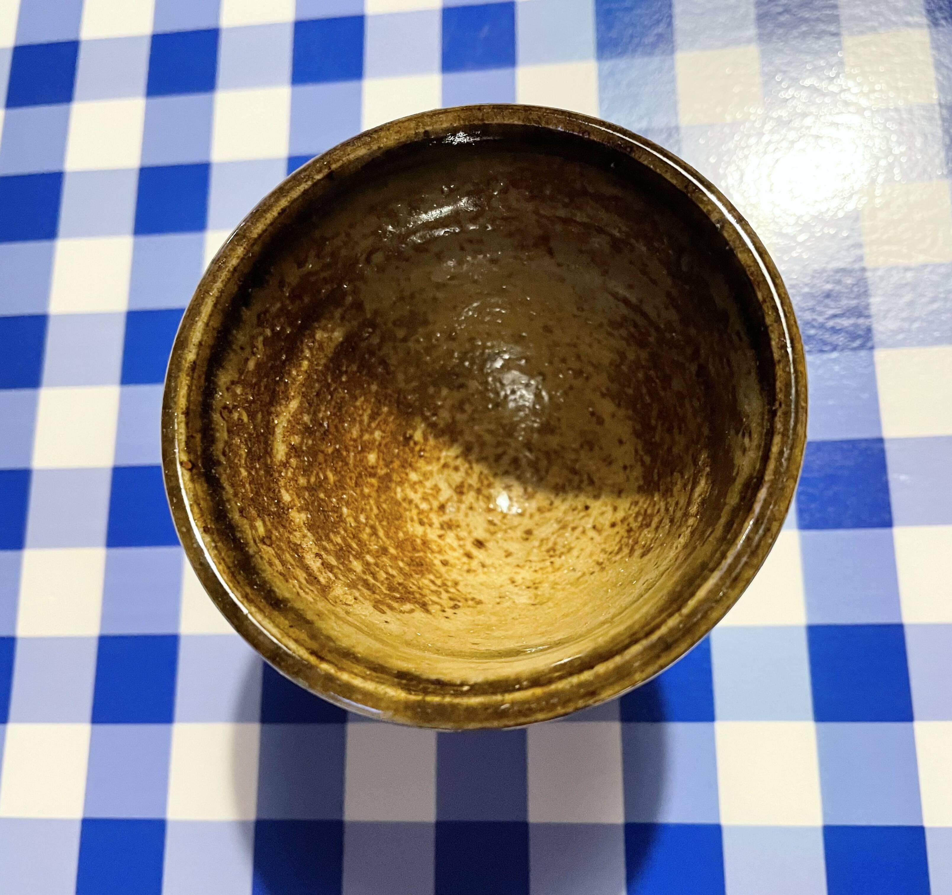 Pyrite stoneware coffee cups La Borne