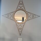 Vintage star mirror 86 x 86 cm
