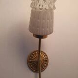 Pair of 1960s gold wall lights