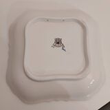 Gien vide poche plat en faïence renaissance