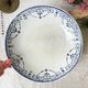 Vintage pedestal dish terre de fer hb&c balzac made in france
