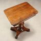Small antique wooden table with drawer, Italy, 19th century.
