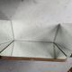 Mid-century tabletop triptych dressing mirror
