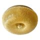Murano glass ceiling light "Budino" in vintage Venetian amber graniglia