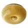 Murano glass ceiling light "Budino" in vintage Venetian amber graniglia
