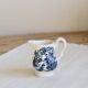 Vintage Myott milk jug "The Hunter" - English blue and white porcelain