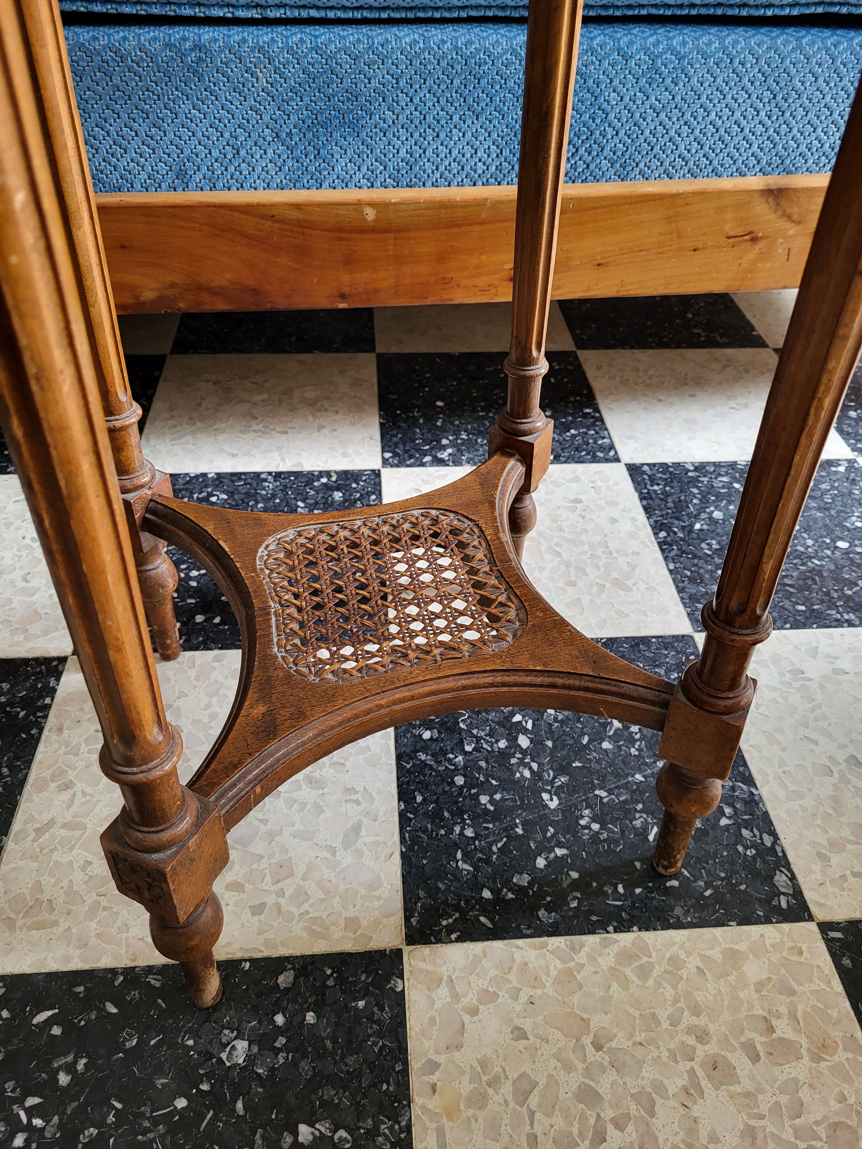 Painted wooden harness Louis XVI style