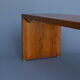 Vintage Scandinavian long pine bench. 1960s