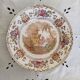 Longwy earthenware serving dish or soup plate, "Cyprus"