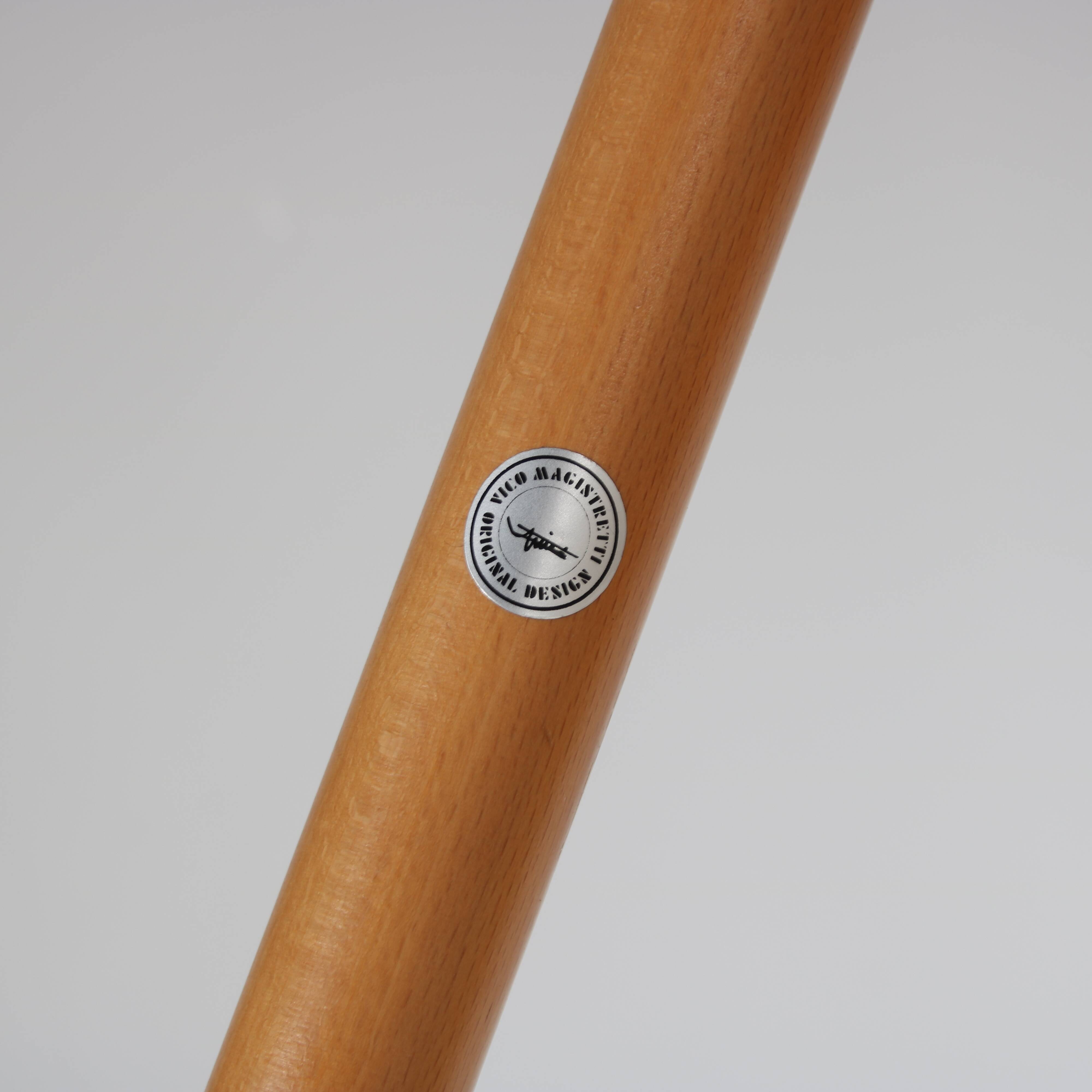 Chaise Vico Magistretti « Regina D'Africa » avec tabouret pour Alias, Italie 1970