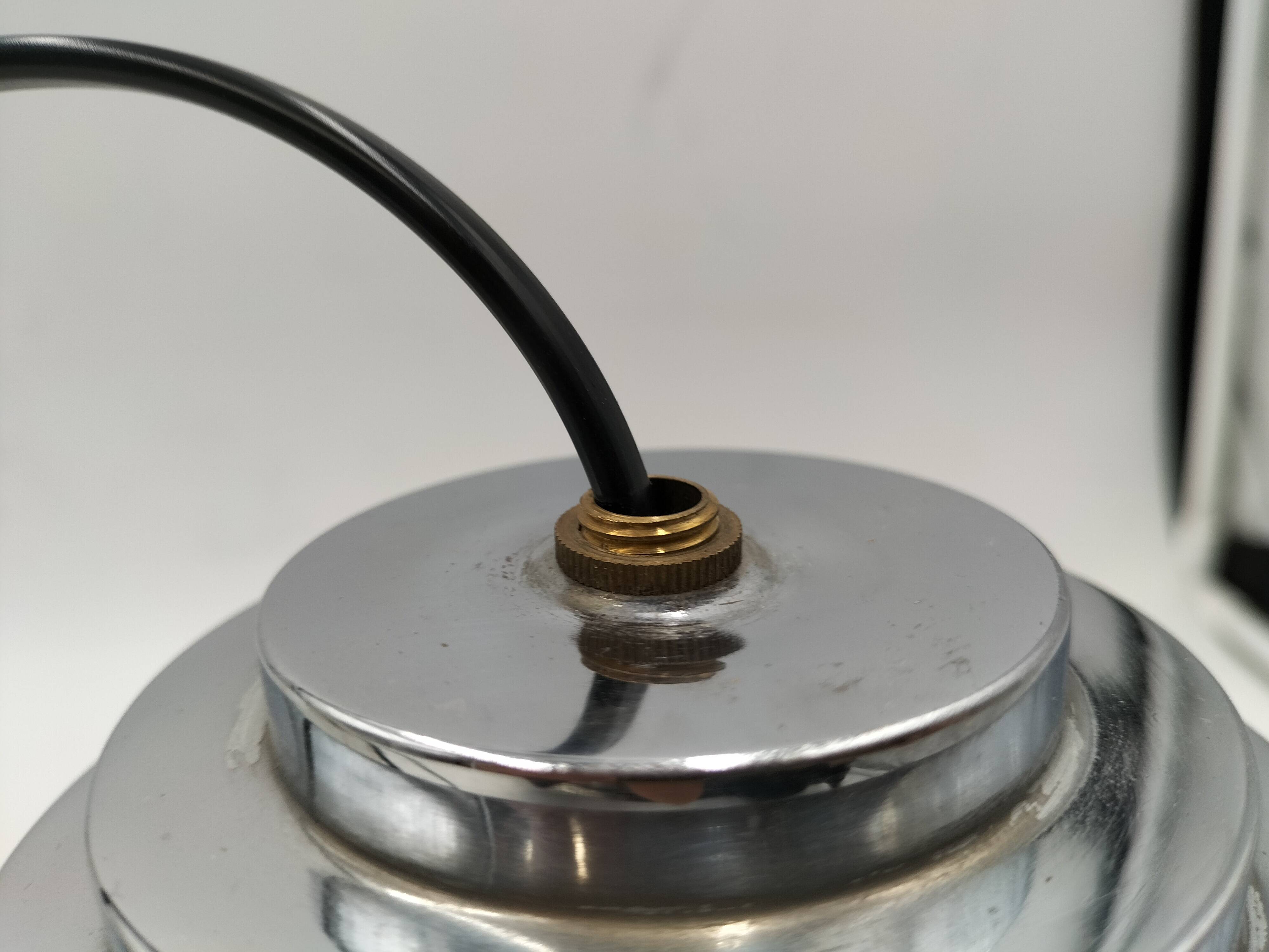 Paire de suspensions opaline