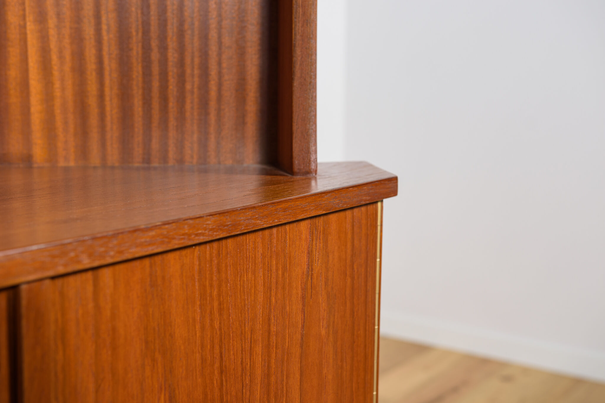 Mid-Century Modern Teak Corner Cabinet, Denmark, 1960s