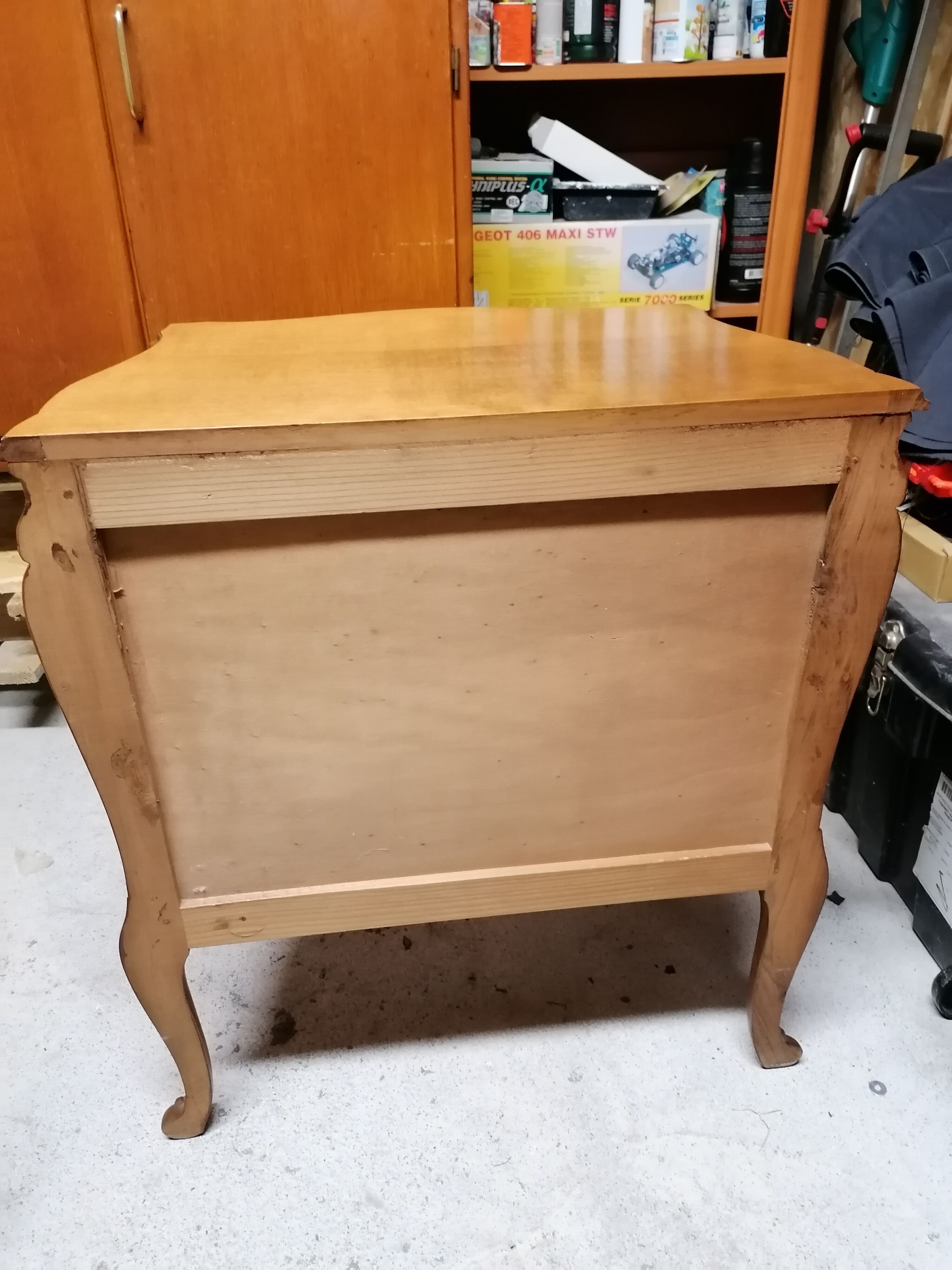 Baroque-style bedside