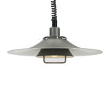 Grey hammer paint scandinavian pendant lamp
