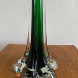 Set of two green soliflores