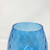 Vase en verre Empoli bleu