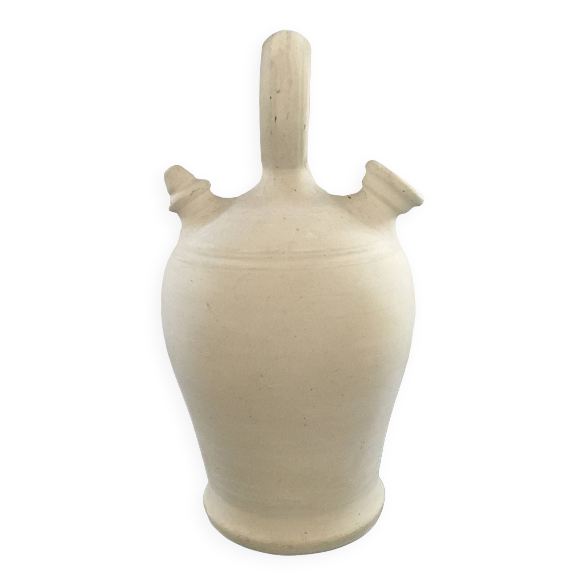 Large white water bottle