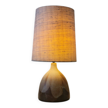 Grande lampe de table en céramique par Krosselbach, Allemagne