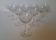 10 crystal Porto glasses from Baccarat, model Magenta Grain De Riz.