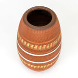 Vase sgraffite Handarbeit