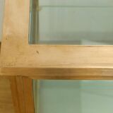 Display Cabinet in Brass and Elm – 1950