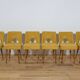 Polish Shell Chairs from Bydgoszcz Furniture Factory, 1960s, Set of 6