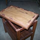 SERVING with removable glass top