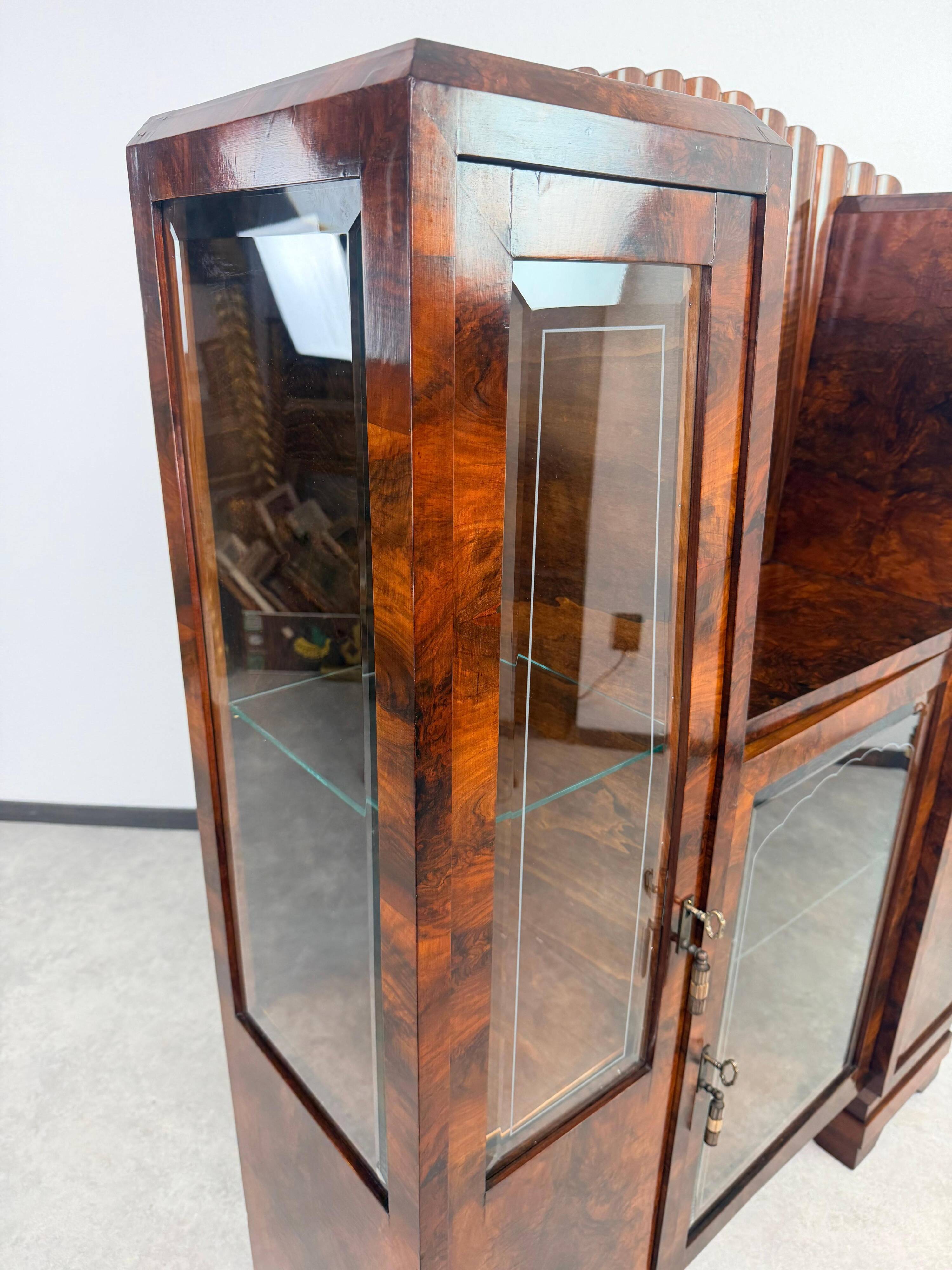 Vitrine art déco française