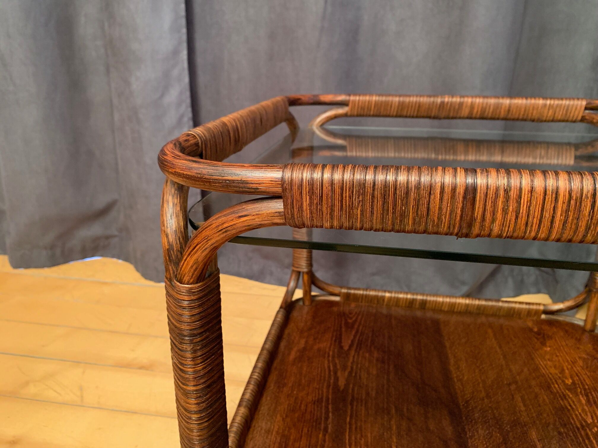 Mobile coffee table, Italy, 1970s