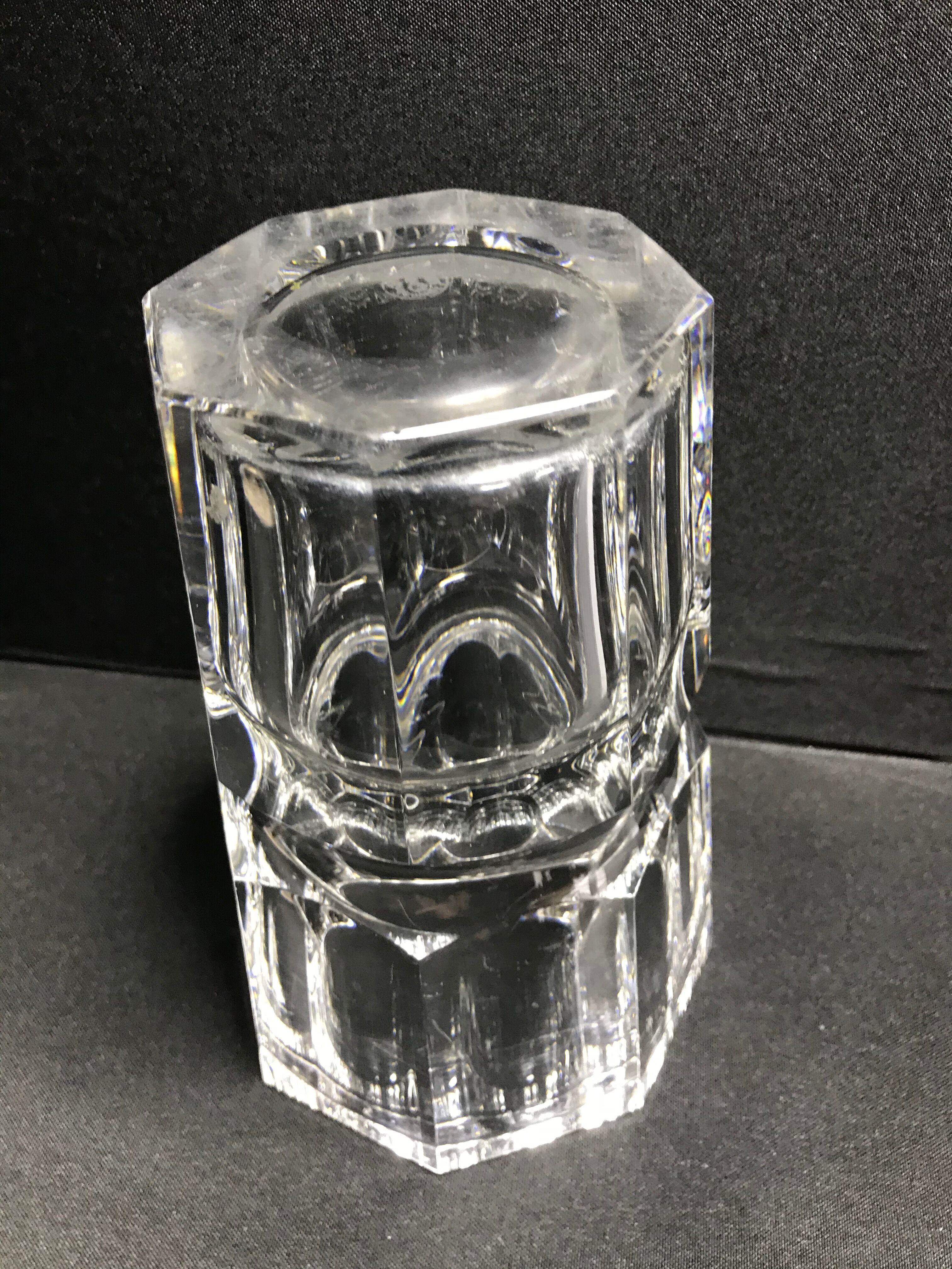 Model edith vase, cut crystal  baccarat