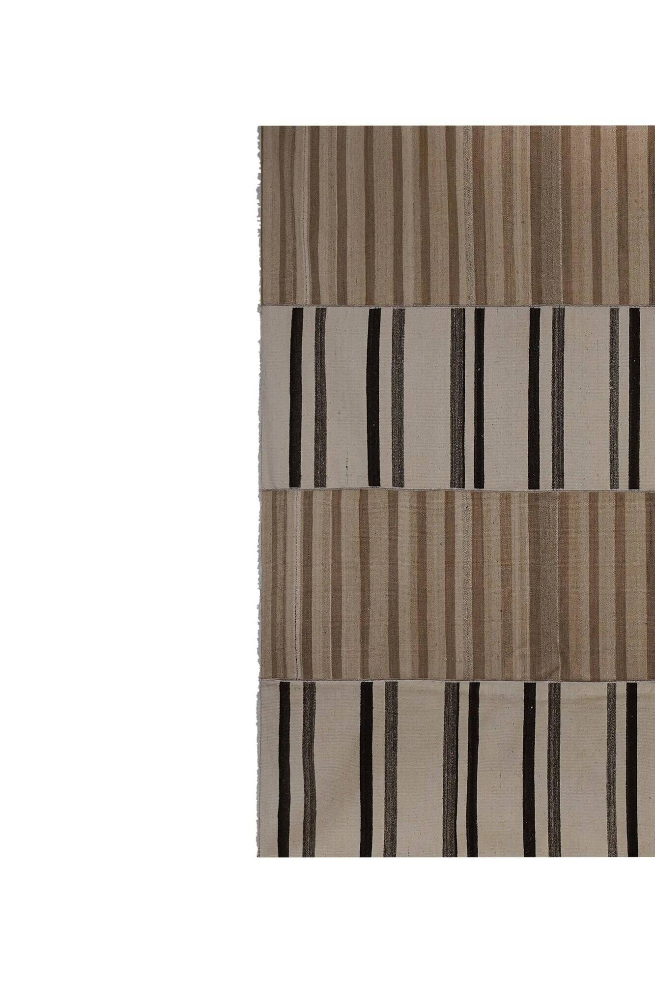 Vintage Turkish kilim handwoven 279x310 cm
