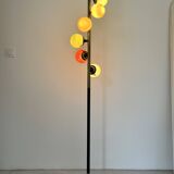 Designer floor lamp model 'galassia' stilnovo style, italy