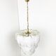 Vintage murano leaf chandelier, 1970s