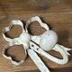 Metal and wood bow and ribbon hooks