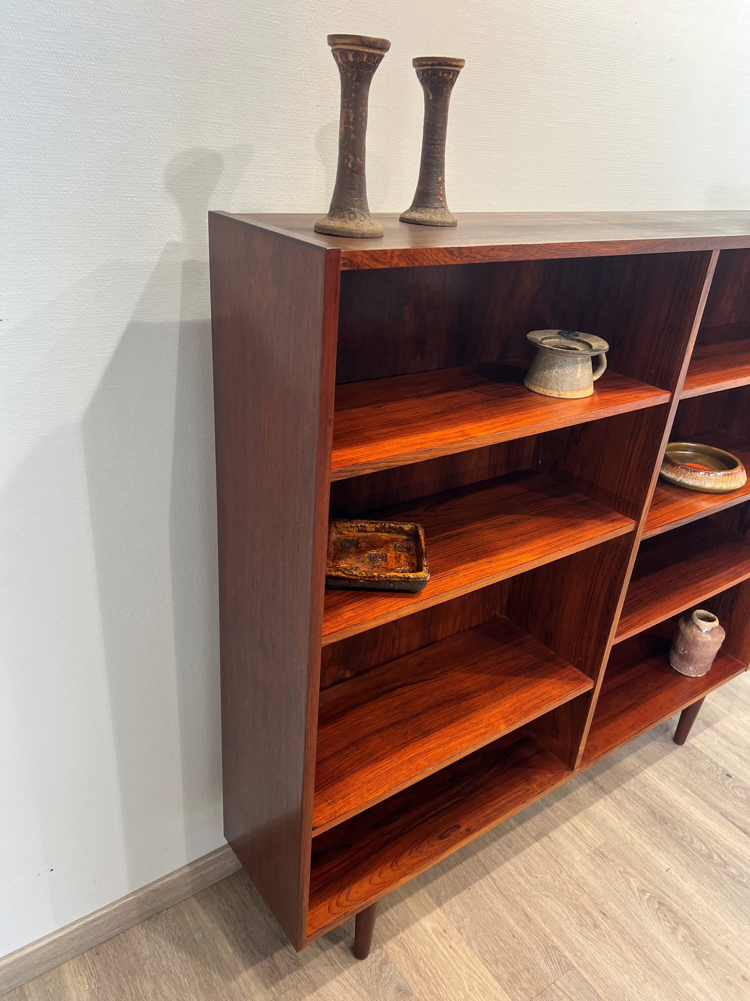 Scandinavian bookshelf in rosewood by Dammand & Rasmussen