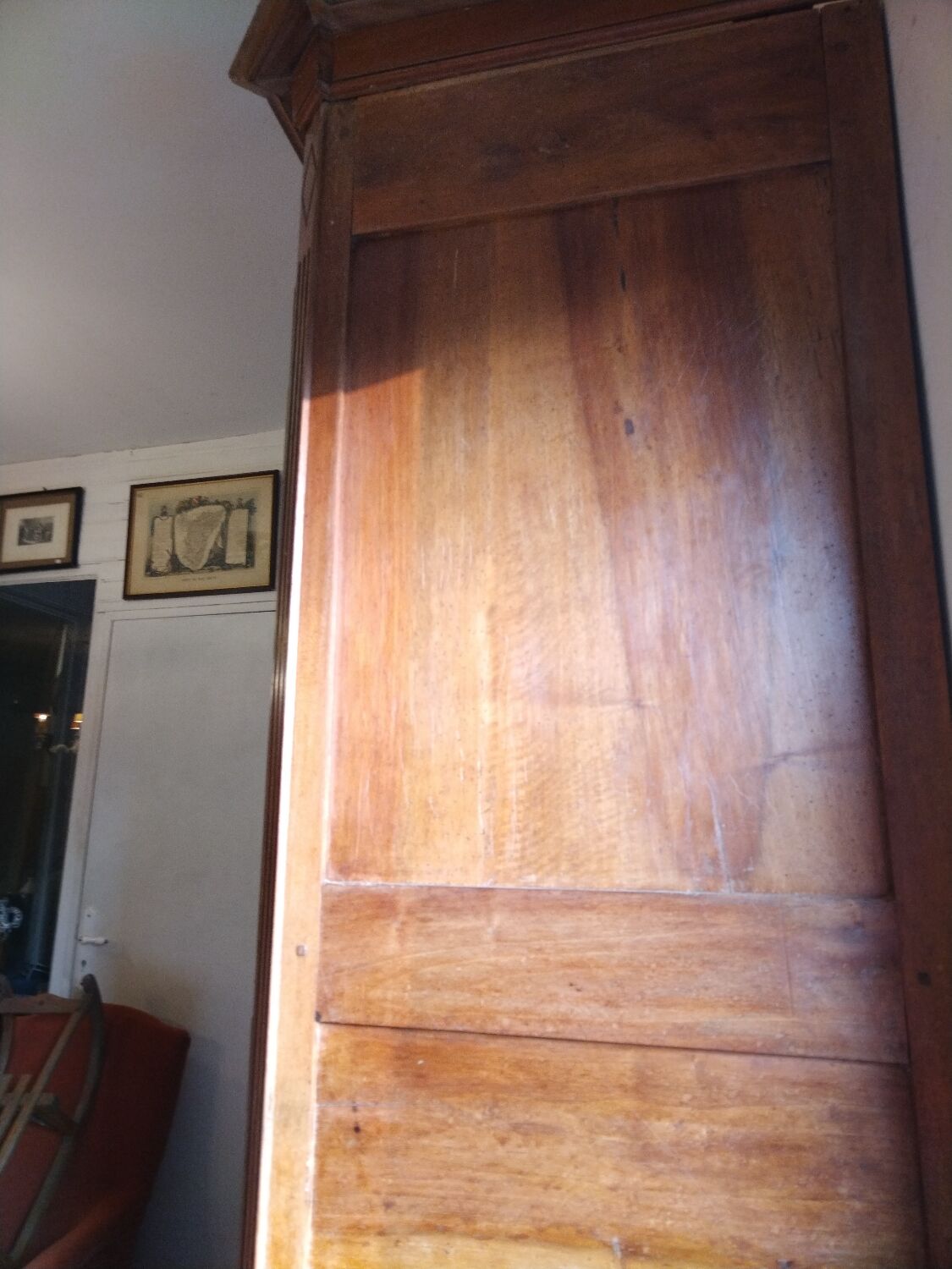 Armoire de mariage Louis XV