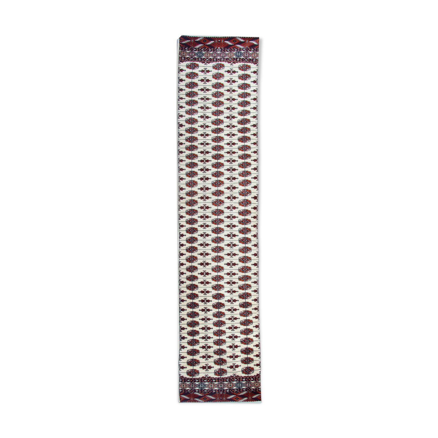 Indian bukhara runner rug 80x350cm