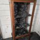 Vitrine ancienne style transition Louis XV-Louis XVI en Acajou