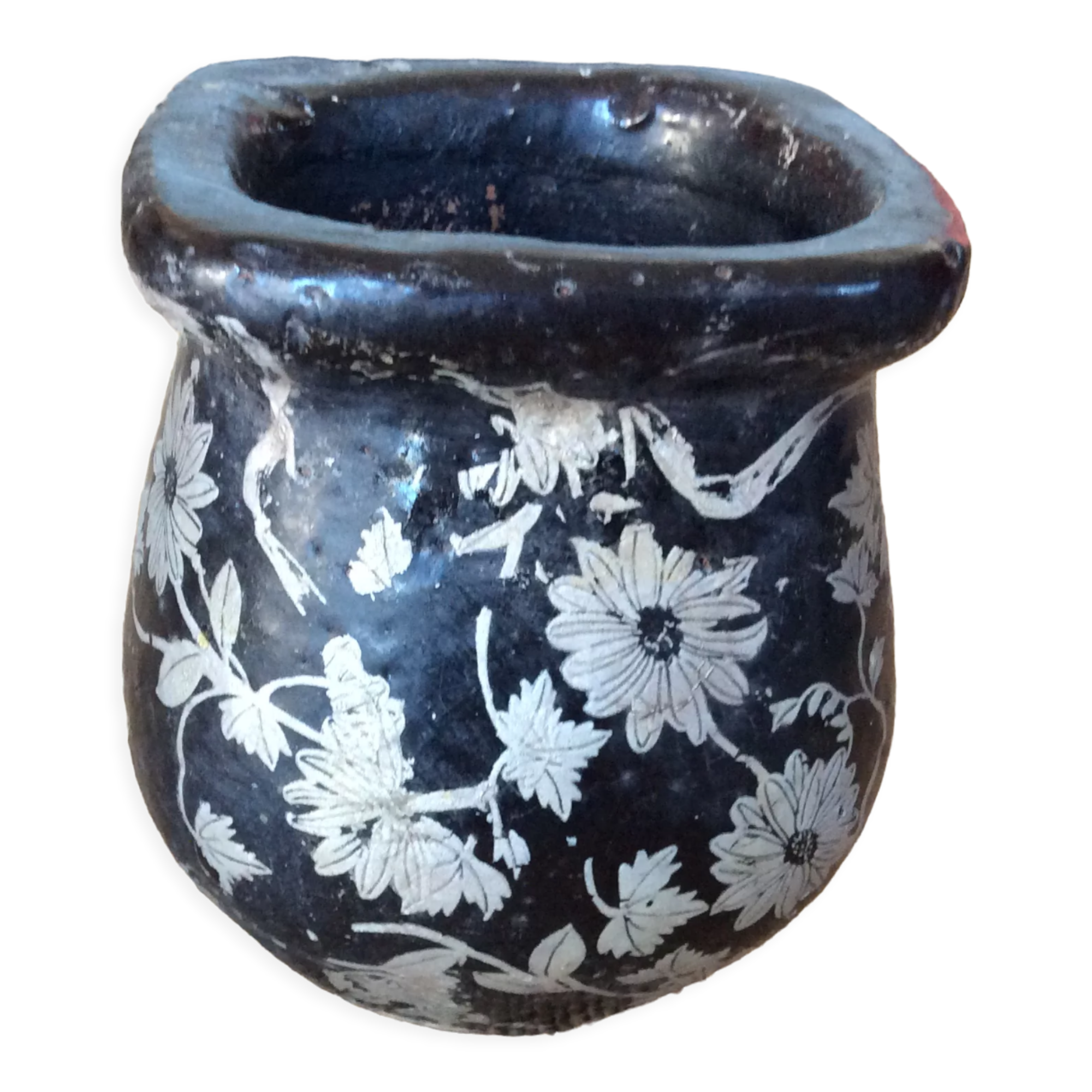 Terracotta vase