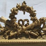Gilded mirror Louis XVI style 157x89cm