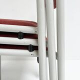 Ensemble de 6 chaises empilables par Gijs van der Sluis, 1970