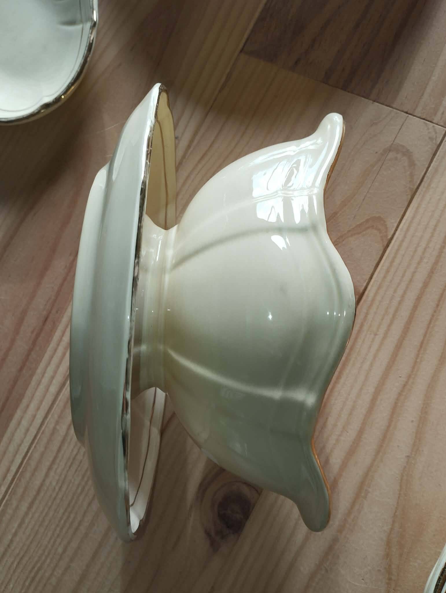 Antique gien table service – niderviller model – exceptional set