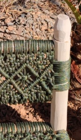 Macramé children's chair