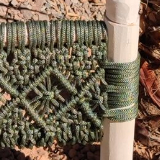 Macramé children's chair
