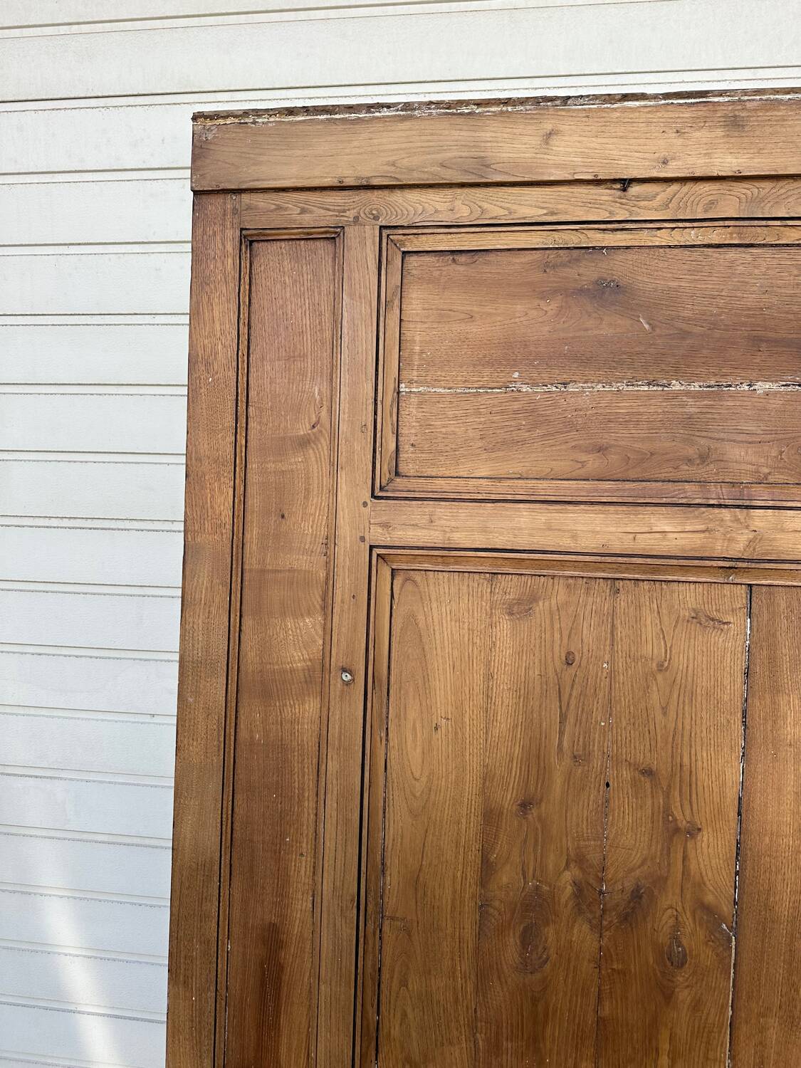 20th-century wood paneling element or mantelpiece