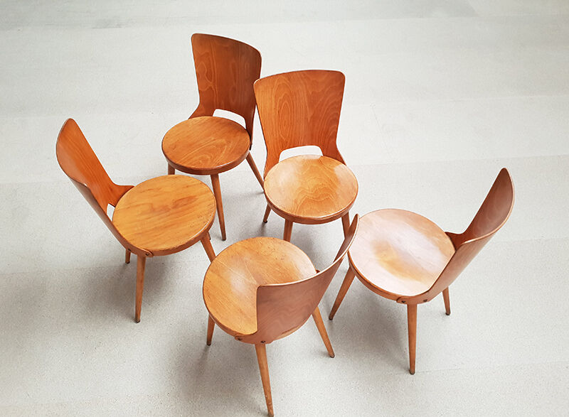 Set of 6 chairs Dove Baumann