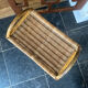 Rattan magazine holder