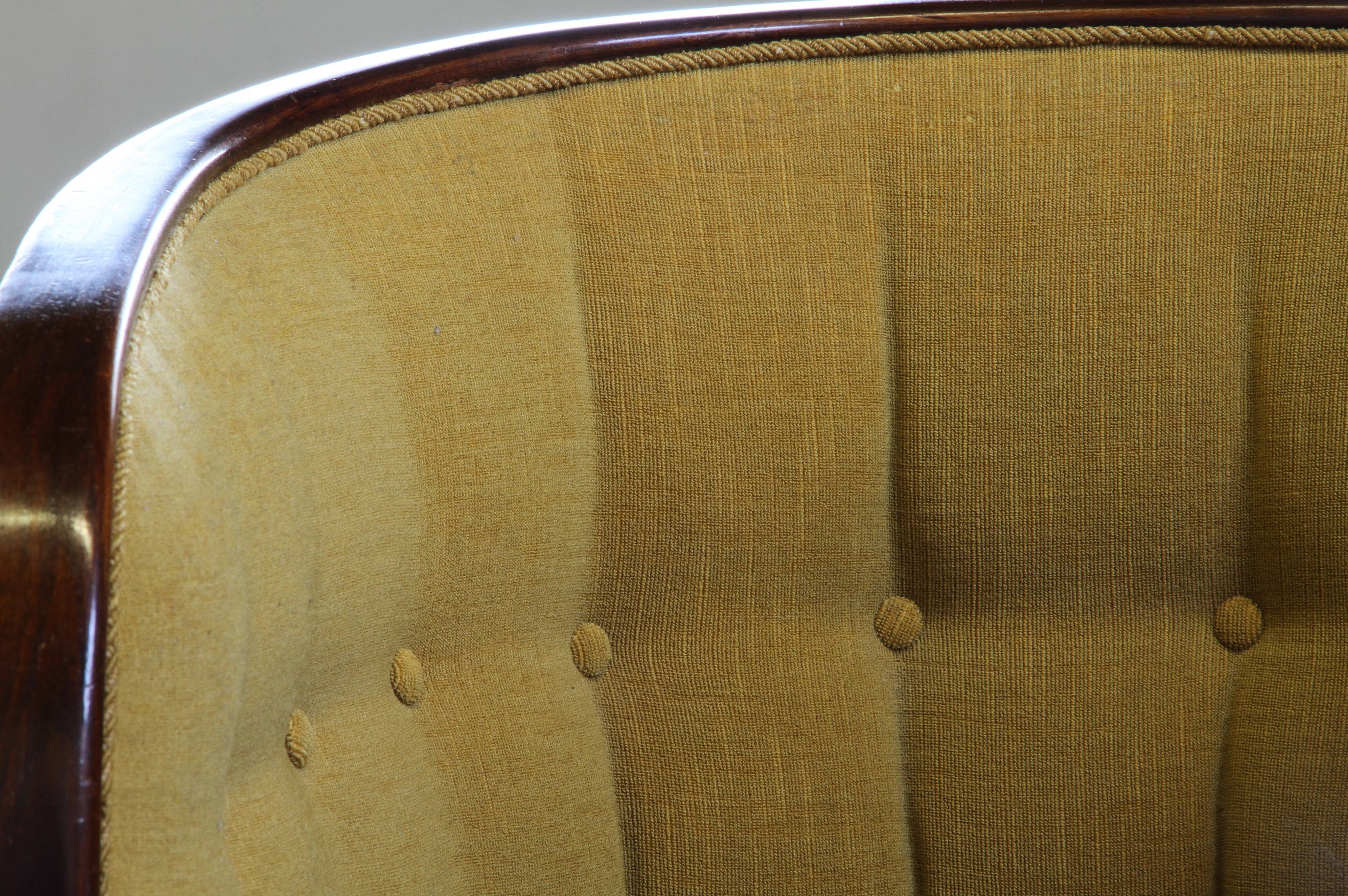 Vintage 1910s Josef Hoffmann Easy Lounge Chairs, Style of Gatsby