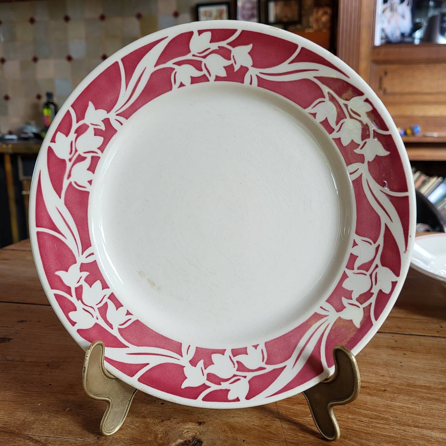 Lot 2 assiettes Badonviller